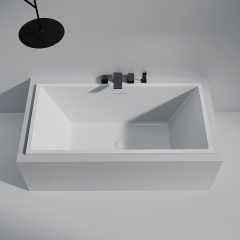 Factory Supply Quality Assurance Retangular Drop In Acrylic Bathtub HY-LJ185