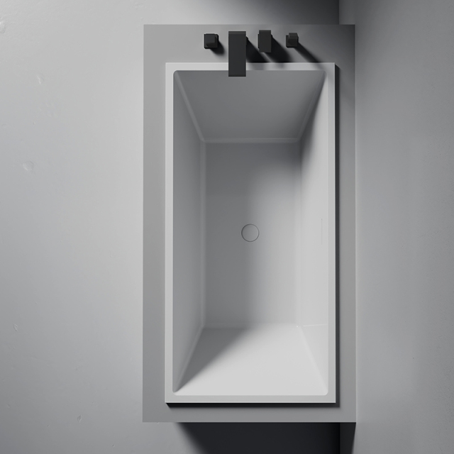 Factory Supply Quality Assurance Retangular Drop In Acrylic Bathtub HY-LJ185