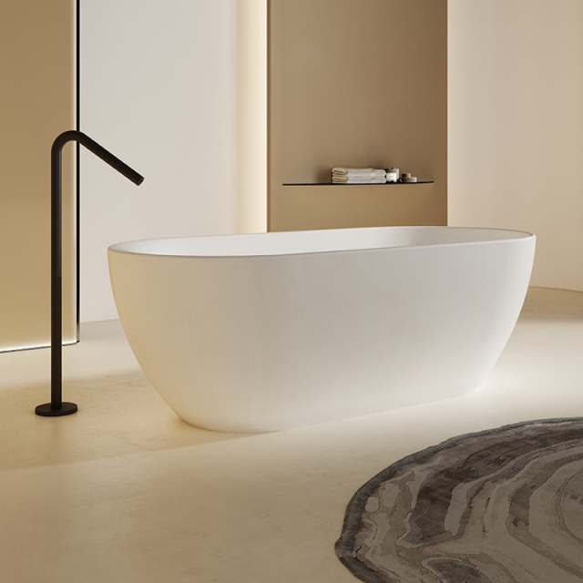Factory Supply Quality Assurance Modern Solid Surface Freestanding Bathtub QJ-R0711