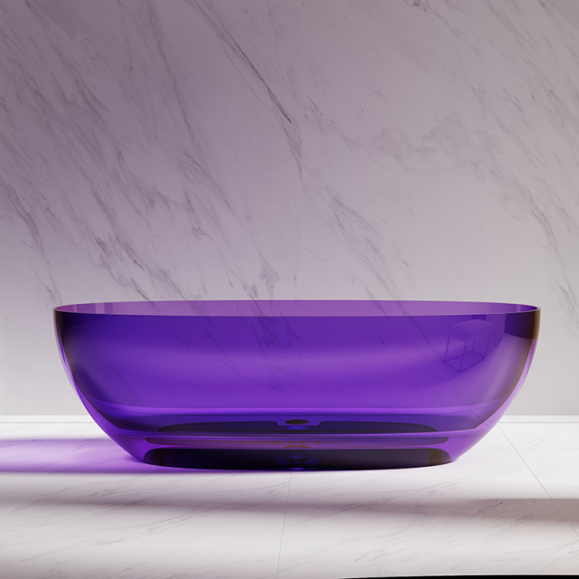 Quality Wholesale Classic Oval Freestanding Transparent Bathtub QJ-R0807T
