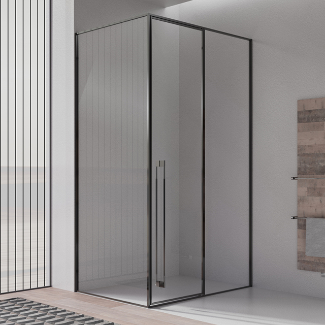 Factory Supply Luxury Pivot Rectangular Corner Shower Enclosure WBL03-L-31