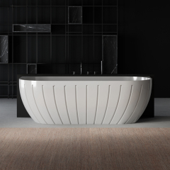 Wholesale Fashion Acrylic Back to Wall Bathtub HY-7006