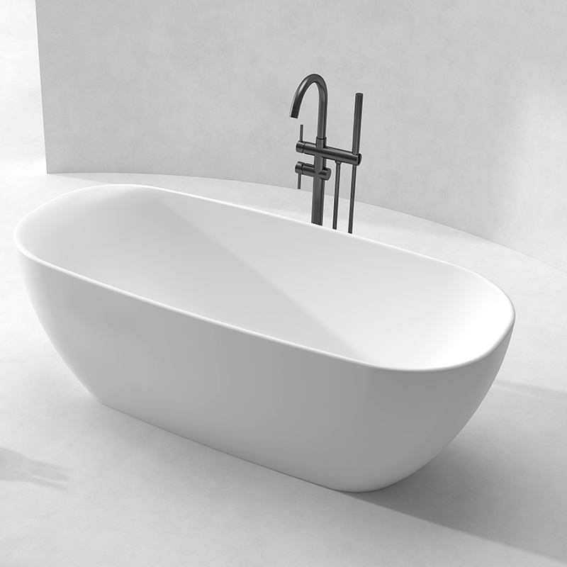 Popular Wholesale Designer Modern Acrylic Freestanding Bathtub QJ-Y0002