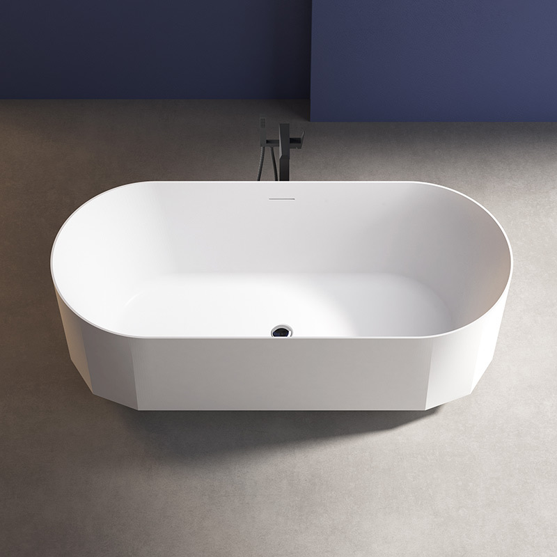 Wholesale Fashion Oval Acrylic Freestanding Bathtub QJ-Y0112