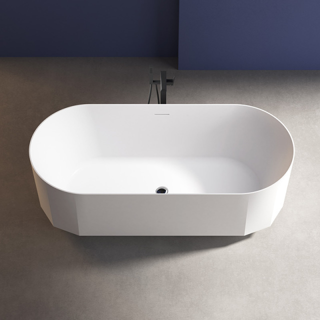 Wholesale Fashion Oval Acrylic Freestanding Bathtub QJ-Y0112