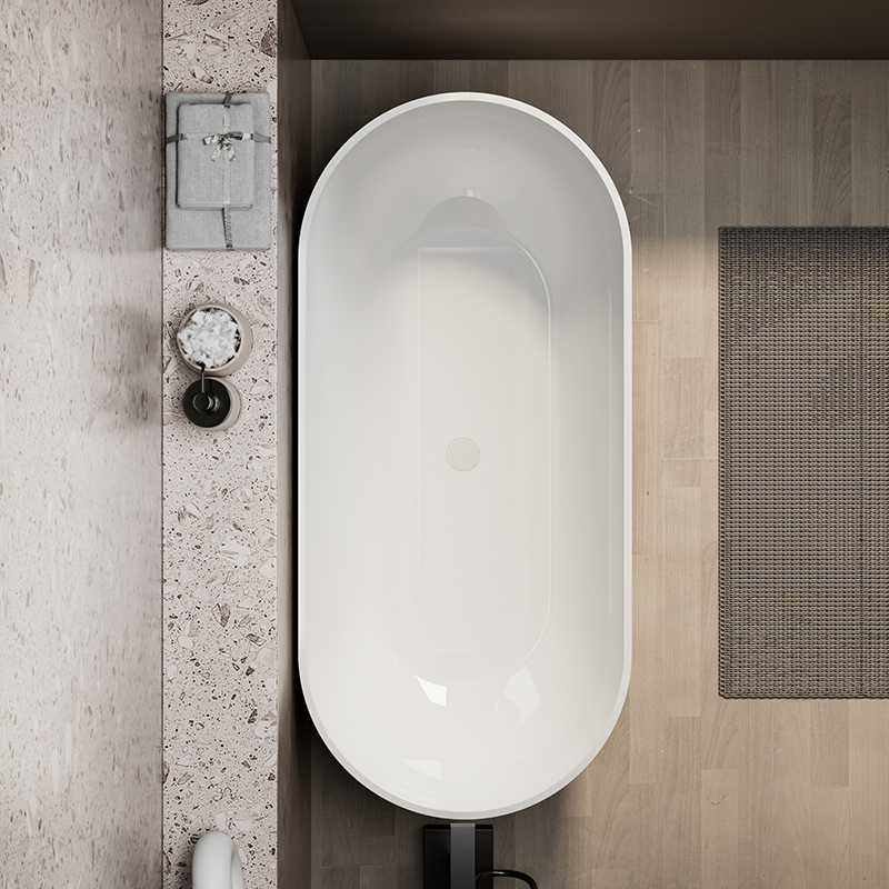 Popular Wholesale Designer Modern Acrylic Freestanding Bathtub QJ-Y0121