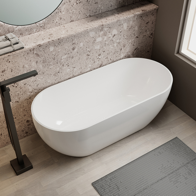 Popular Wholesale Designer Modern Acrylic Freestanding Bathtub QJ-Y0121