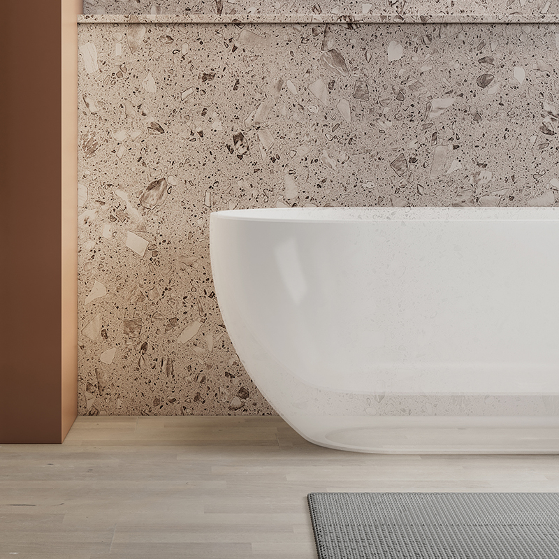 Popular Wholesale Designer Modern Acrylic Freestanding Bathtub QJ-Y0121
