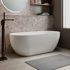 Popular Wholesale Designer Modern Acrylic Freestanding Bathtub QJ-Y0121