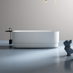 Factory Supply Quality Assurance Modern Acrylic Freestanding Bathtub QJ-Y0131