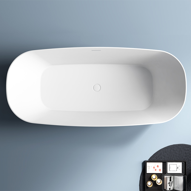 Factory Supply Quality Assurance Modern Acrylic Freestanding Bathtub QJ-Y0131