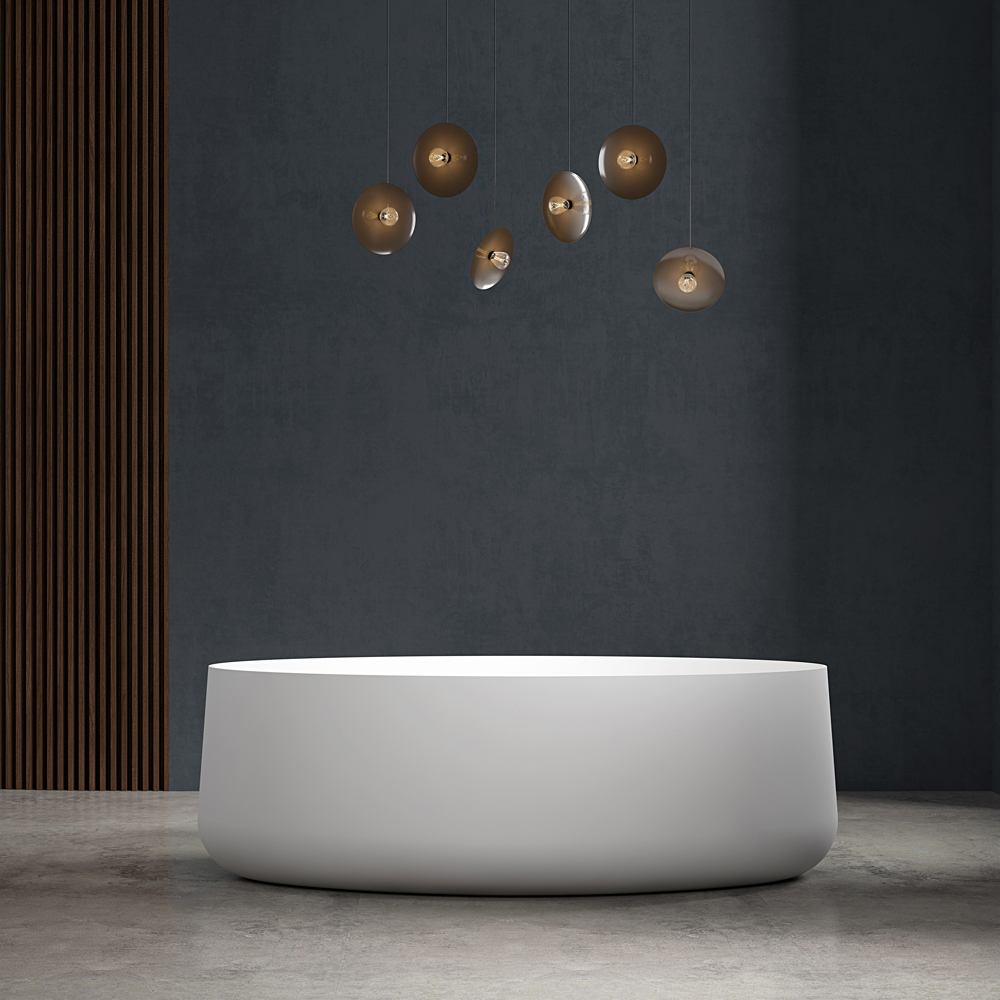 Wholesale High End Quality Modern Acrylic Freestanding Bathtub QJ-Y0138
