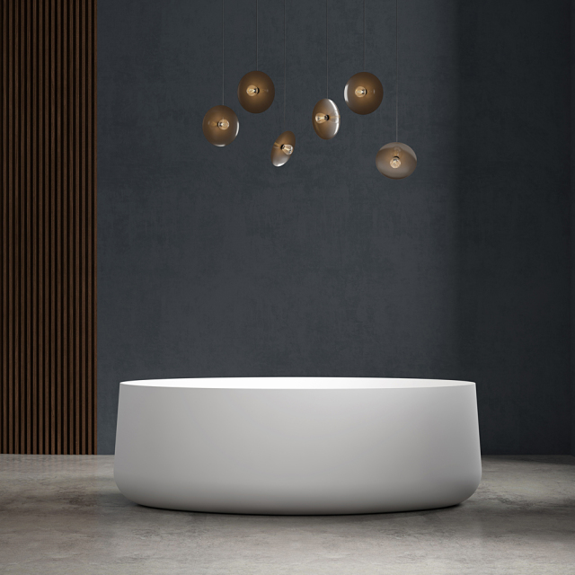 Wholesale High End Quality Modern Acrylic Freestanding Bathtub QJ-Y0138