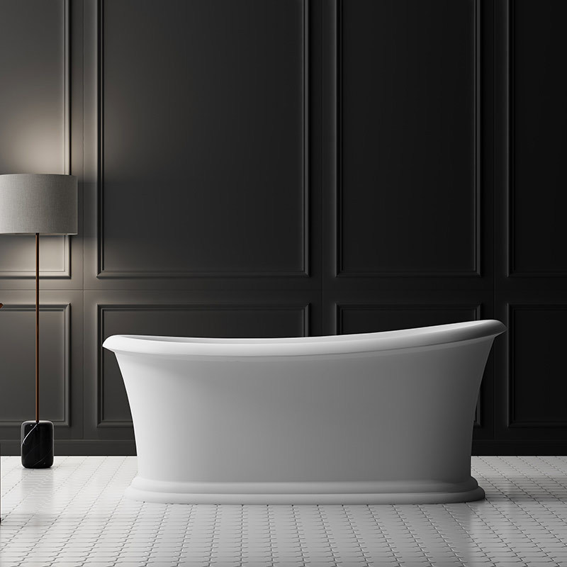 Factory Wholesale Modern Acrylic Freestanding Bathtub QJ-Y0192