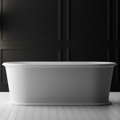 Factory Supply Quality Assurance Modern Acrylic Freestanding Bathtub QJ-Y0193
