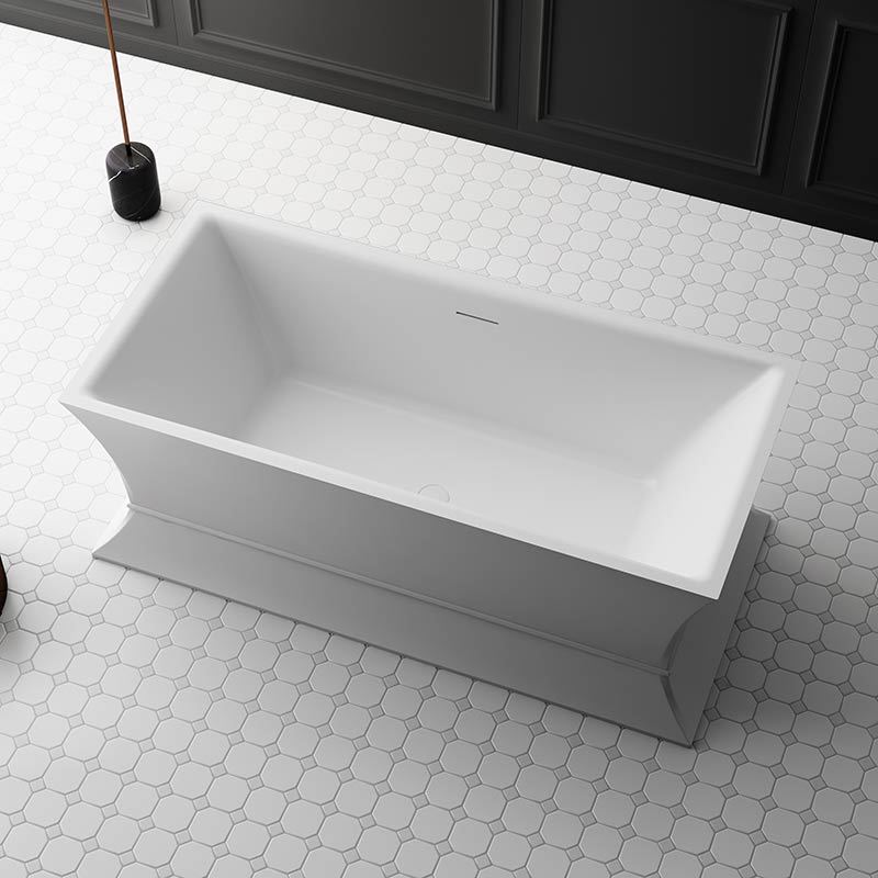Quality Wholesale Unique Design Modern Acrylic Freestanding Bathtub QJ-Y0195