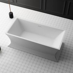 Quality Wholesale Unique Design Modern Acrylic Freestanding Bathtub QJ-Y0195