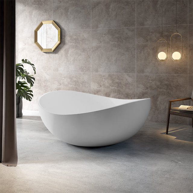 China Wholesale Factory Modern Acrylic Freestanding Bathtub QJ-Y0196