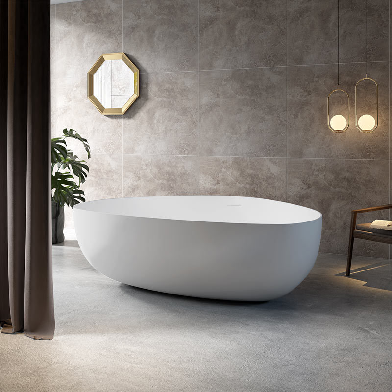 Popular Wholesale Designer Modern Acrylic Freestanding Bathtub QJ-Y0198