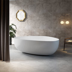 Popular Wholesale Designer Modern Acrylic Freestanding Bathtub QJ-Y0198