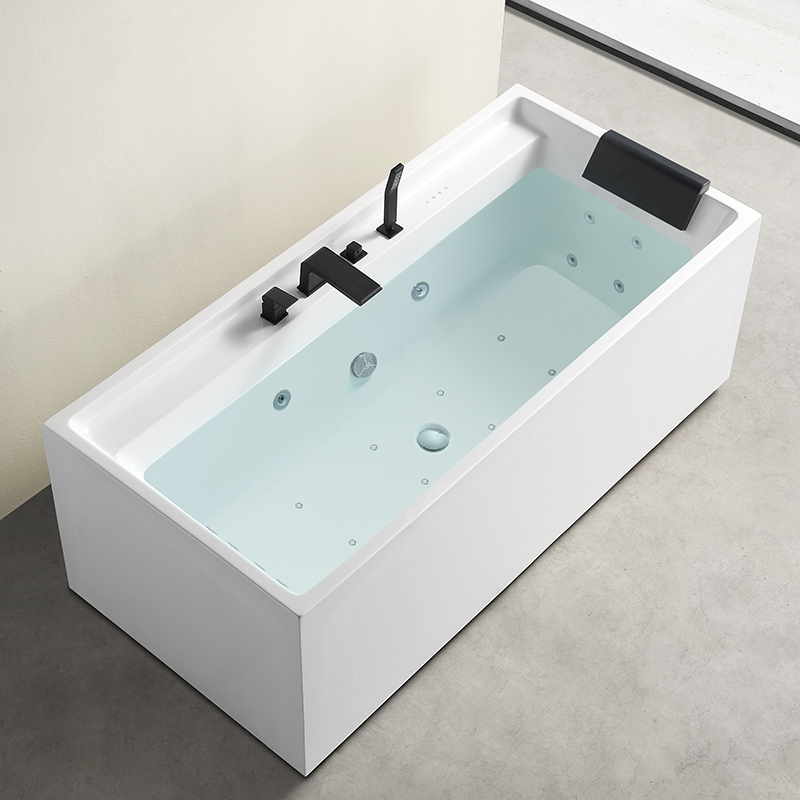 Factory Supply Quality Assurance Soak Heated Massage Bathtub QJ-Y0155M