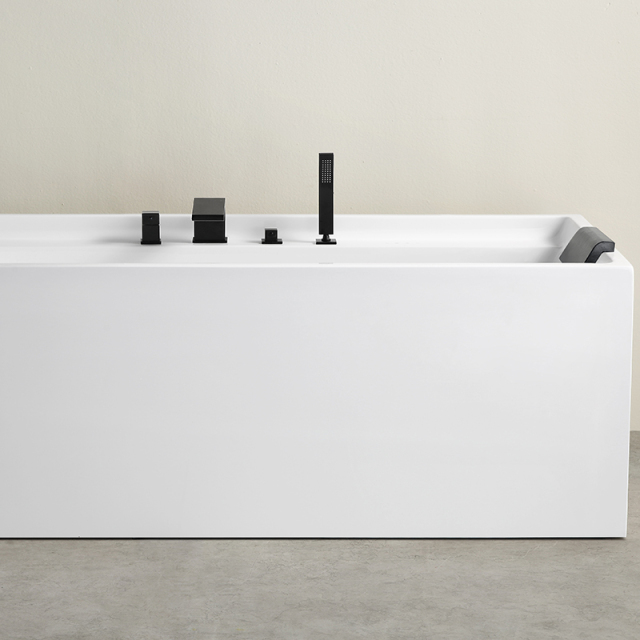 Factory Supply Quality Assurance Soak Heated Massage Bathtub QJ-Y0155M