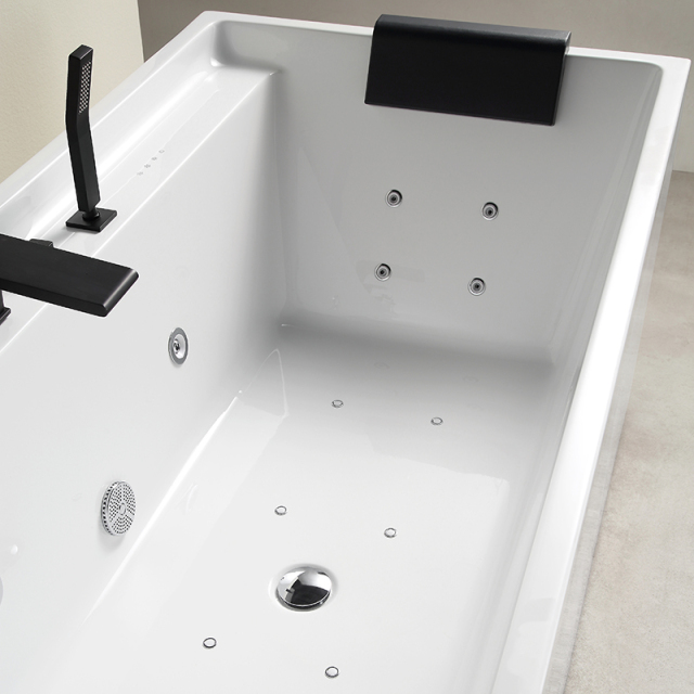 Factory Supply Quality Assurance Soak Heated Massage Bathtub QJ-Y0155M