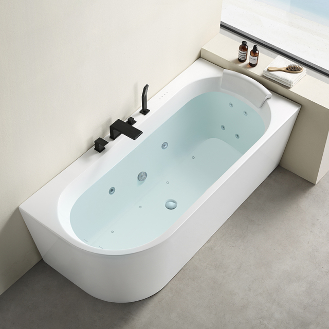 Wholesale High End Quality Corner Soak Heated Massage Bathtub QJ-Y0153M