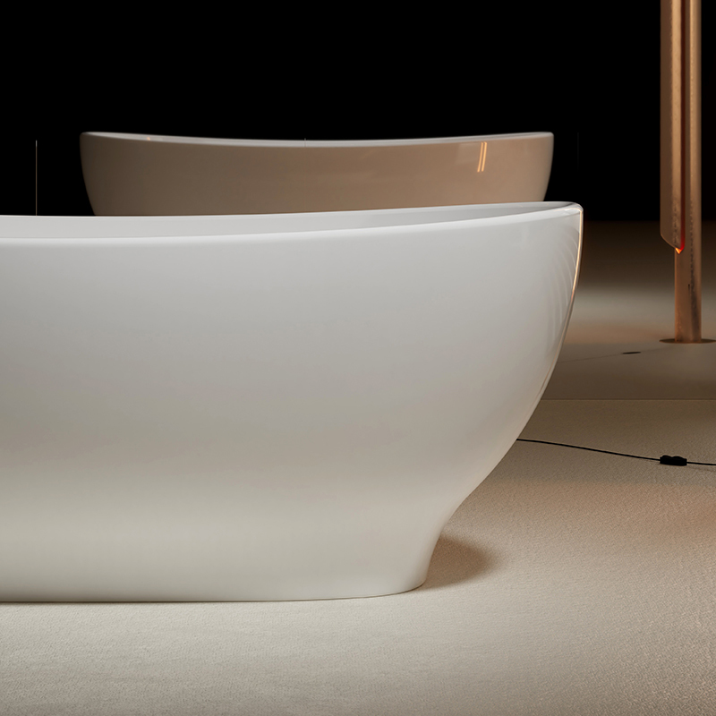 Quality Wholesale Unique Design Modern Acrylic Freestanding Bathtub QJ-Y0128