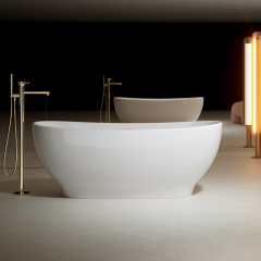 Quality Wholesale Unique Design Modern Acrylic Freestanding Bathtub QJ-Y0128