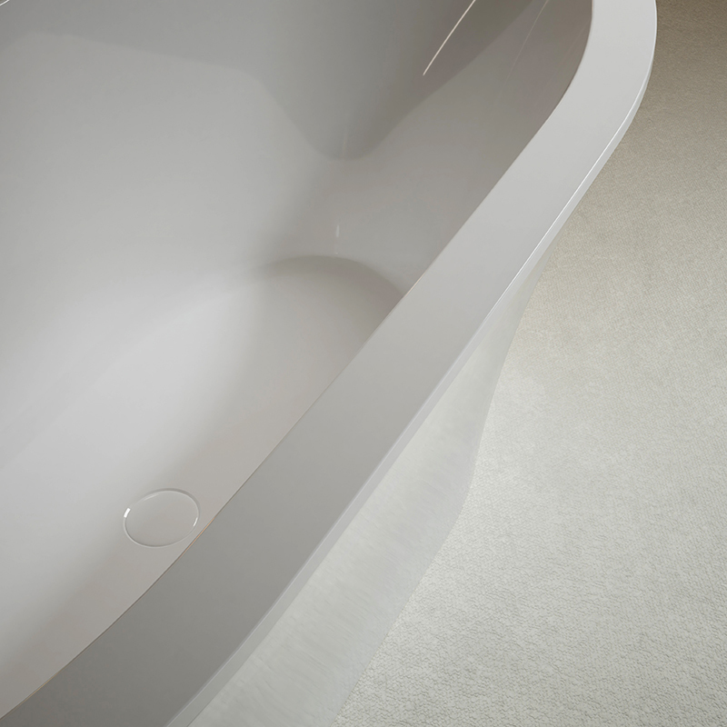 Wholesale High End Quality Modern Acrylic Freestanding Bathtub QJ-Y0129