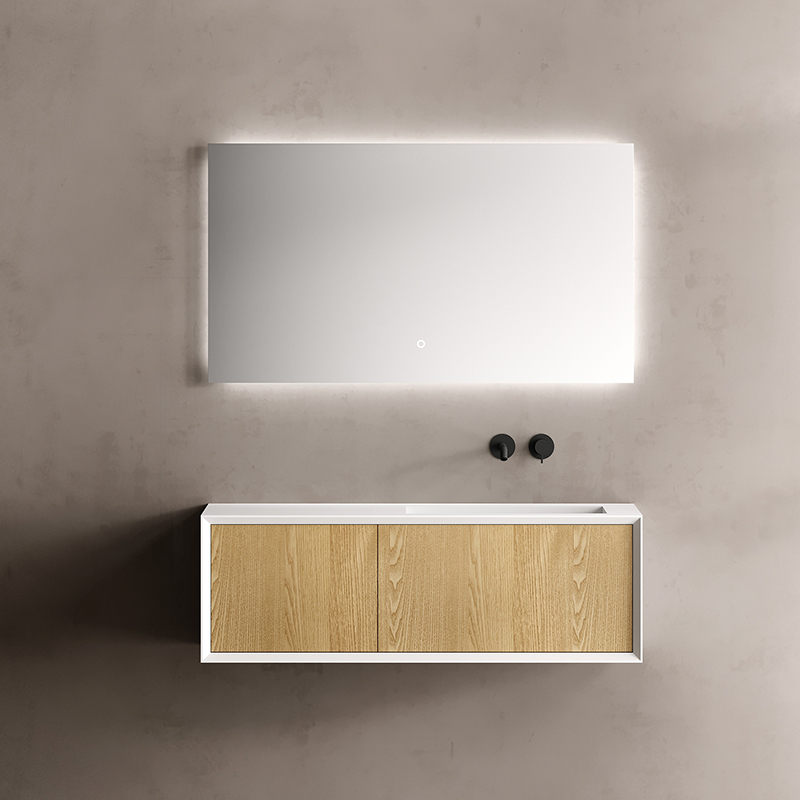 Factory Directory Under Counter Sink Floating Vanity HB-2503