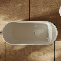 Popular Wholesale Designer Wood pattern Acrylic Freestanding Bathtub TW-M31