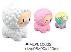 PU foam stress toy, promotional stress ball squishy toys, slow rising animal stress ball