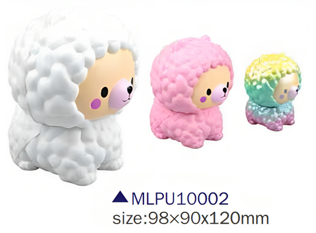 PU foam stress toy, promotional stress ball squishy toys, slow rising animal stress ball