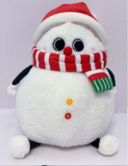 Custom Christmas plush toys, personalized Santa plush, snowman stuffed animal for Christmas, reindeer plush toy, penguin Christmas plush, gingerbread house plush