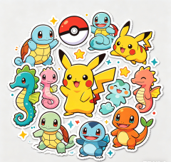 Waterproof Vinyl Stickers for Water Bottles | 24sheets/100PCS Aesthetic Cute Stickers for Teens, Laptop, Skateboard, Luggage,