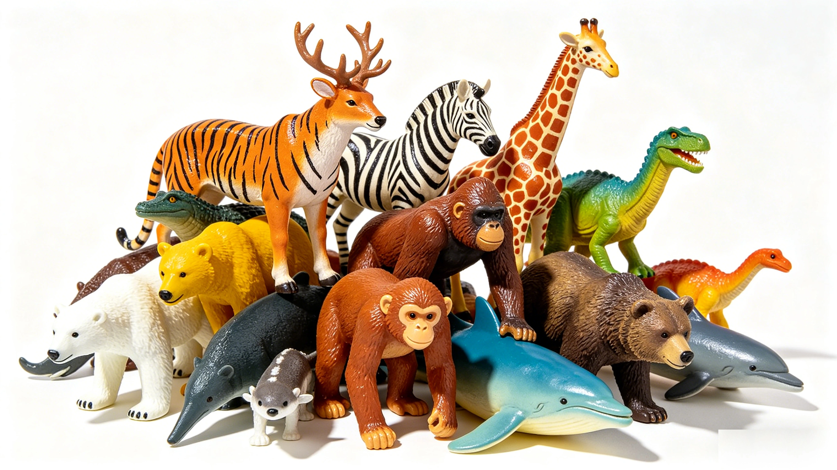 Custom plastic toy visual reference