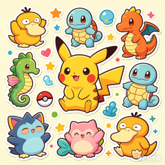 Waterproof Vinyl Stickers for Water Bottles | 24sheets/100PCS Aesthetic Cute Stickers for Teens, Laptop, Skateboard, Luggage,