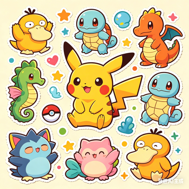 Waterproof Vinyl Stickers for Water Bottles | 24sheets/100PCS Aesthetic Cute Stickers for Teens, Laptop, Skateboard, Luggage,