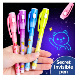 Custom Invisible Ink Highlighter Pens | Bulk Promotional Spy Pens