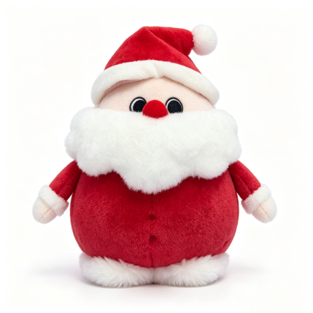 Custom Christmas Plush Characters and Holiday Ornaments