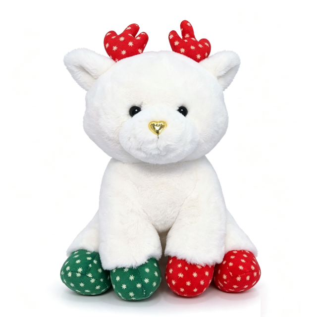 Custom Christmas Plush Characters and Holiday Ornaments