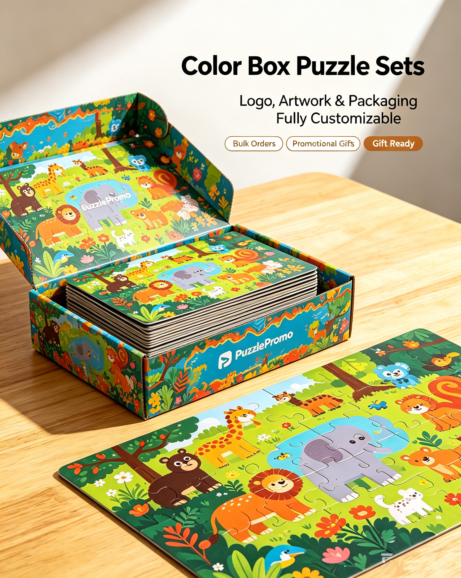 Custom Jigsaw Puzzle Production Workflow