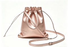 Custom Metallic Gold Drawstring Pouches for Jewelry & Gift Packaging