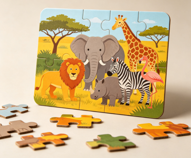 Custom Promotional Jigsaw Puzzles - Print Logo and Full Artwork