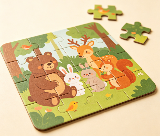 Custom Promotional Jigsaw Puzzles - Print Logo and Full Artwork