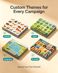 Custom Promotional Jigsaw Puzzles - Print Logo and Full Artwork