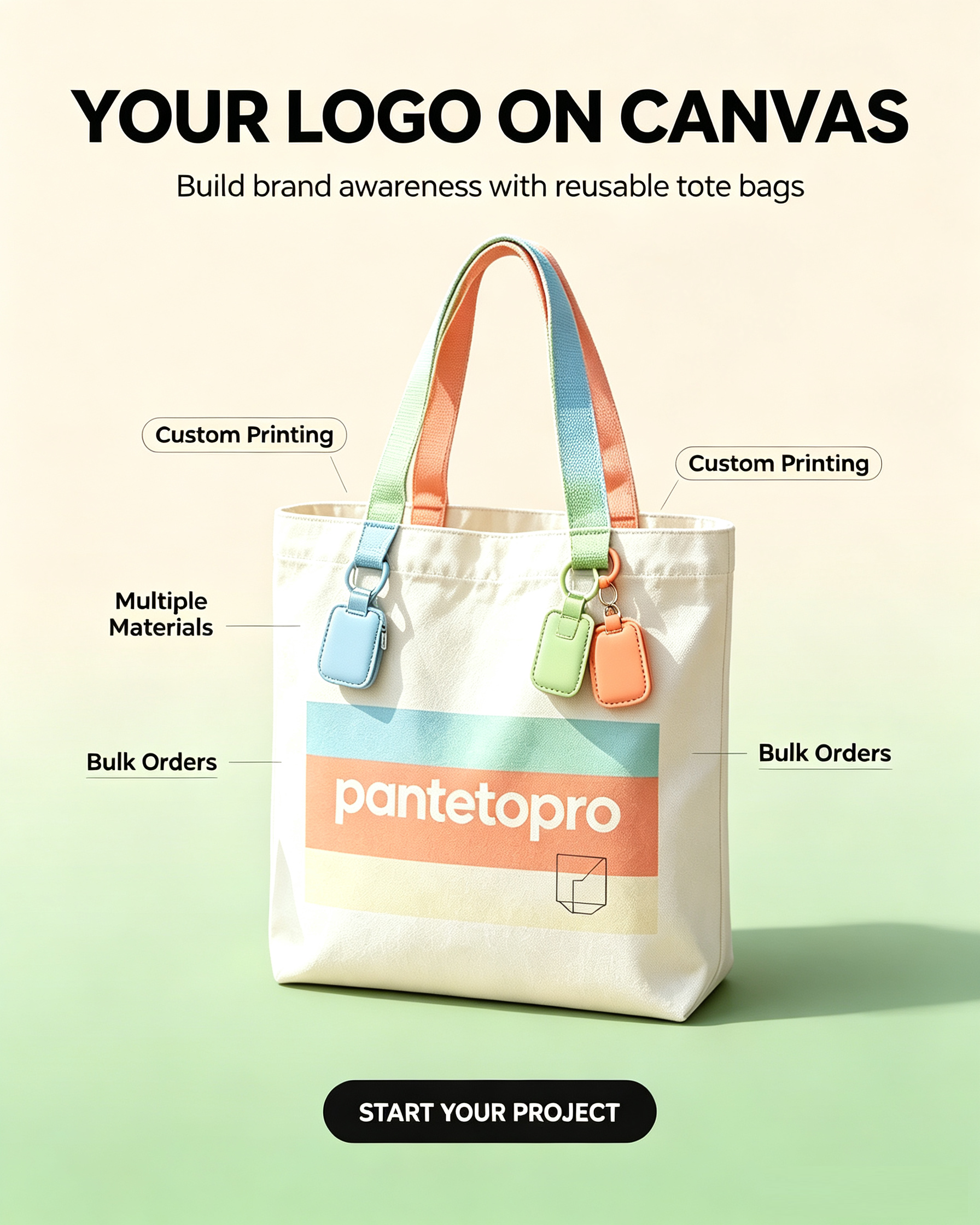 Custom Tote Bags: Fully Tailored Sourcing & Supply Chain Solutions for Global Brands