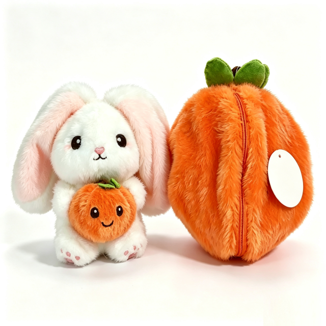 Custom Long-Eared Bunny Plush - IP Merch Sourcing
